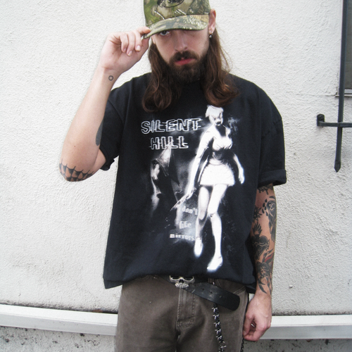 "ghost town" heavyweight tee