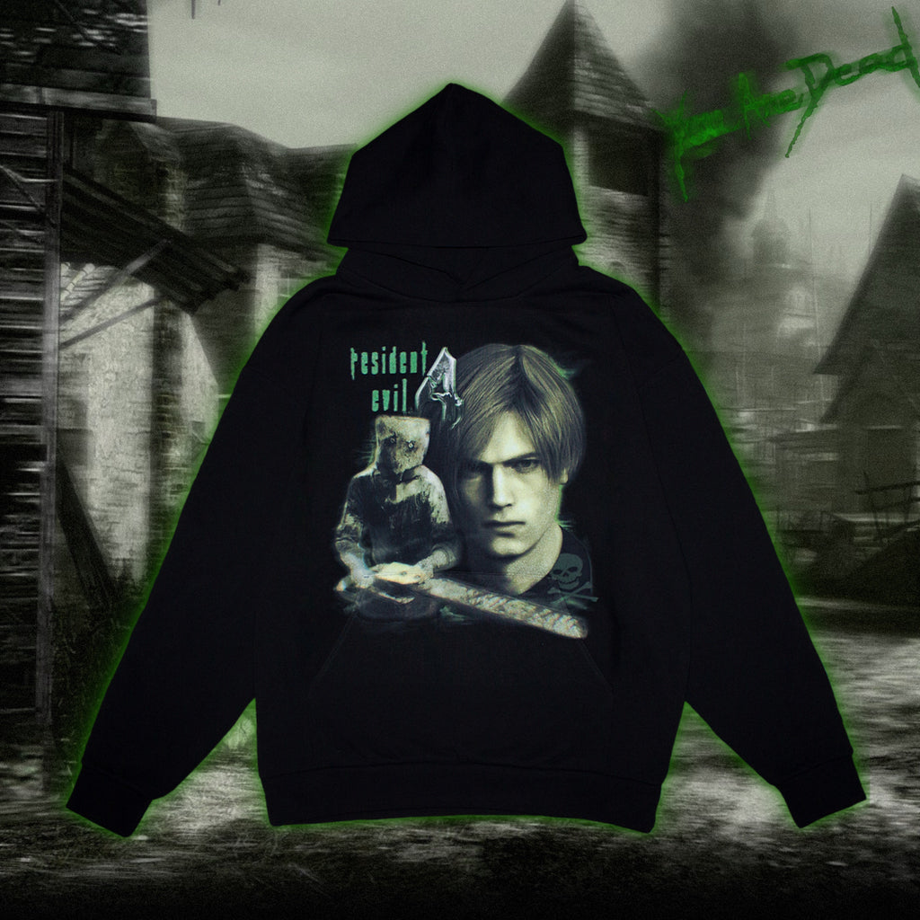 "RE4" heavyweight hoodie