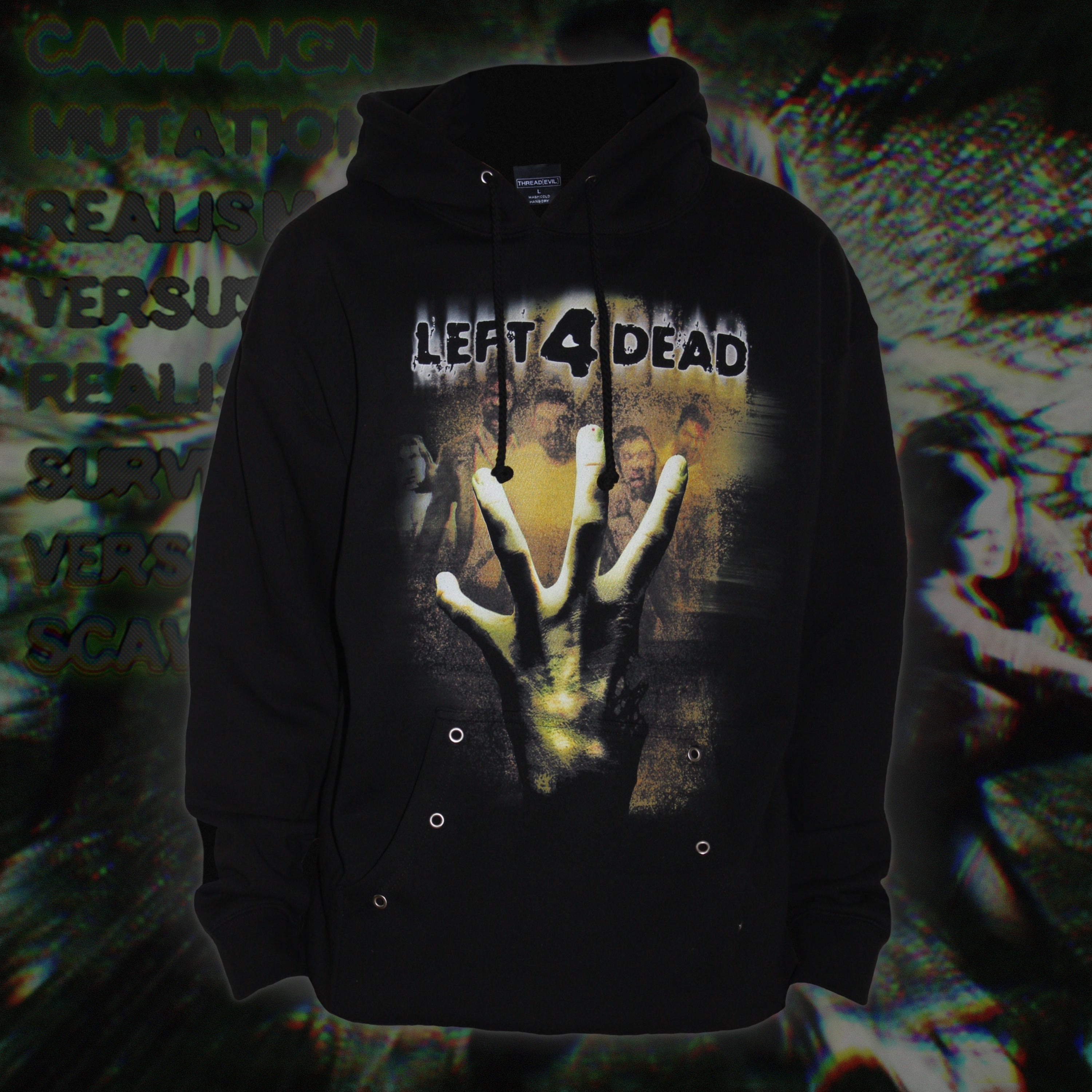 "i hate hospitals" pullover hoodie