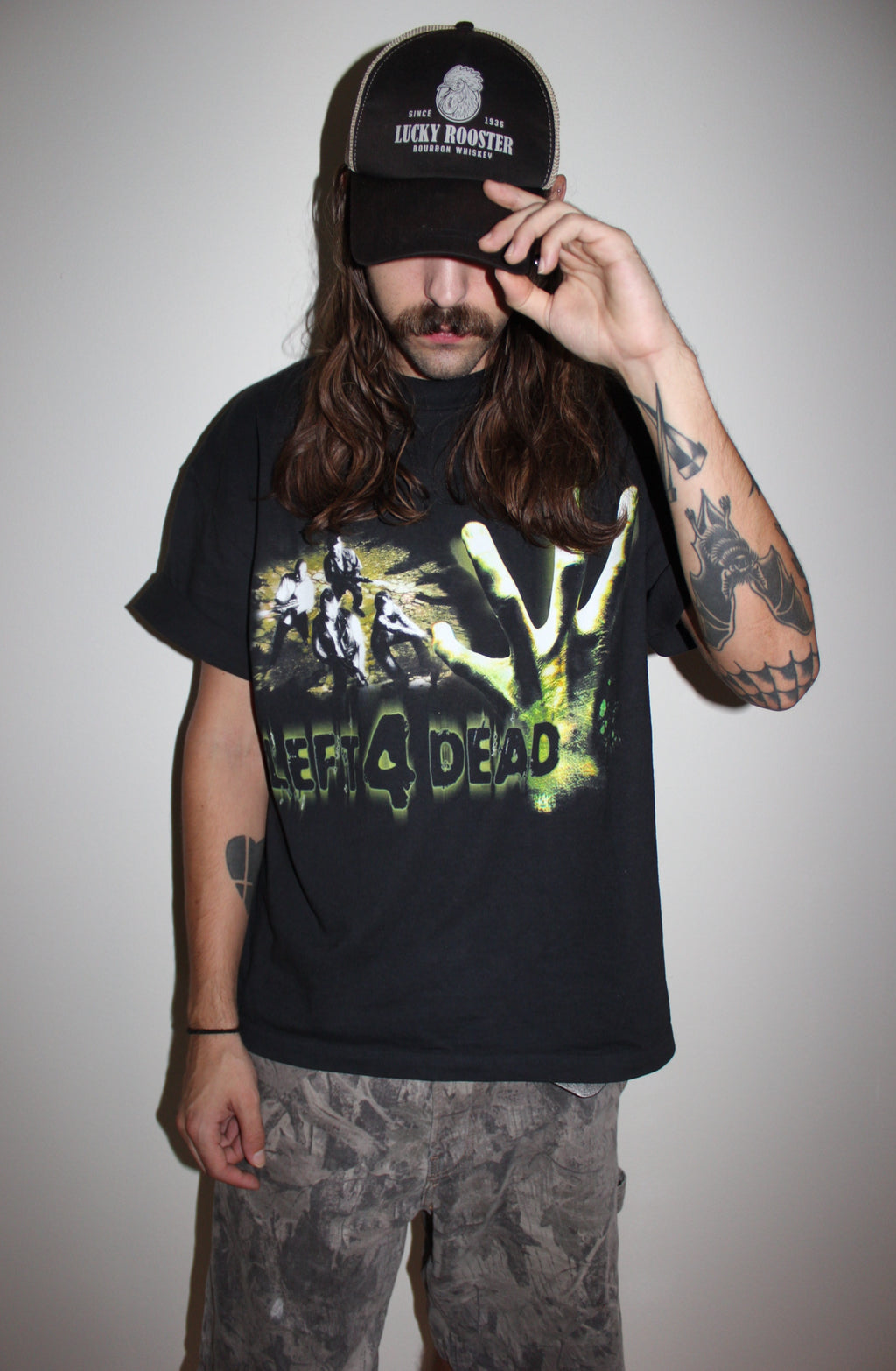 "LEFT4DEAD" heavyweight tee
